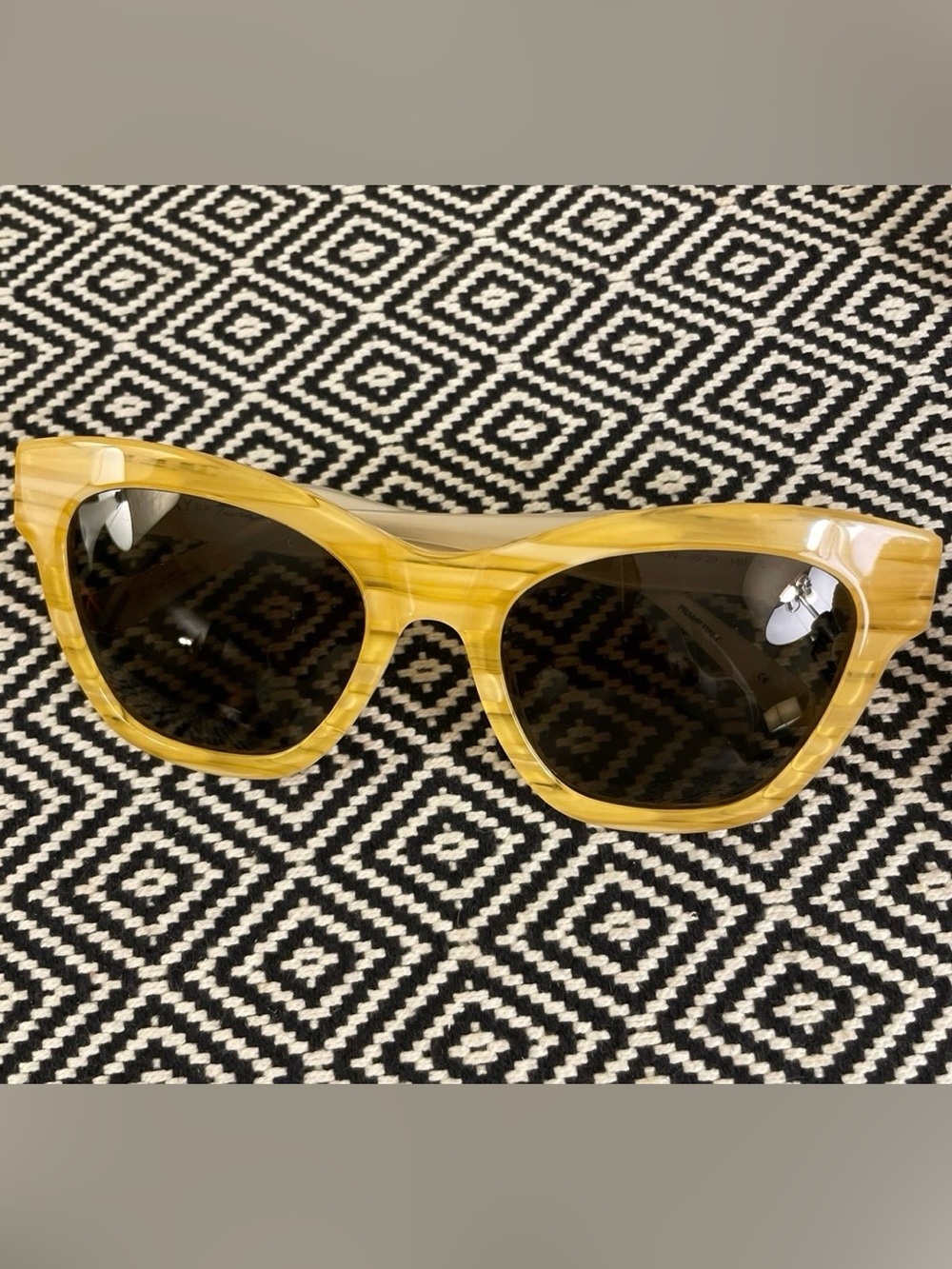 Retro Yellow Italy Sunglasses